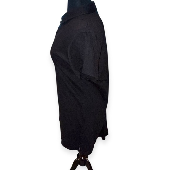 EDDIE BAUER Women's Thistle Textured Short-Sleeve Dress XXL Black - Picture 4 of 13